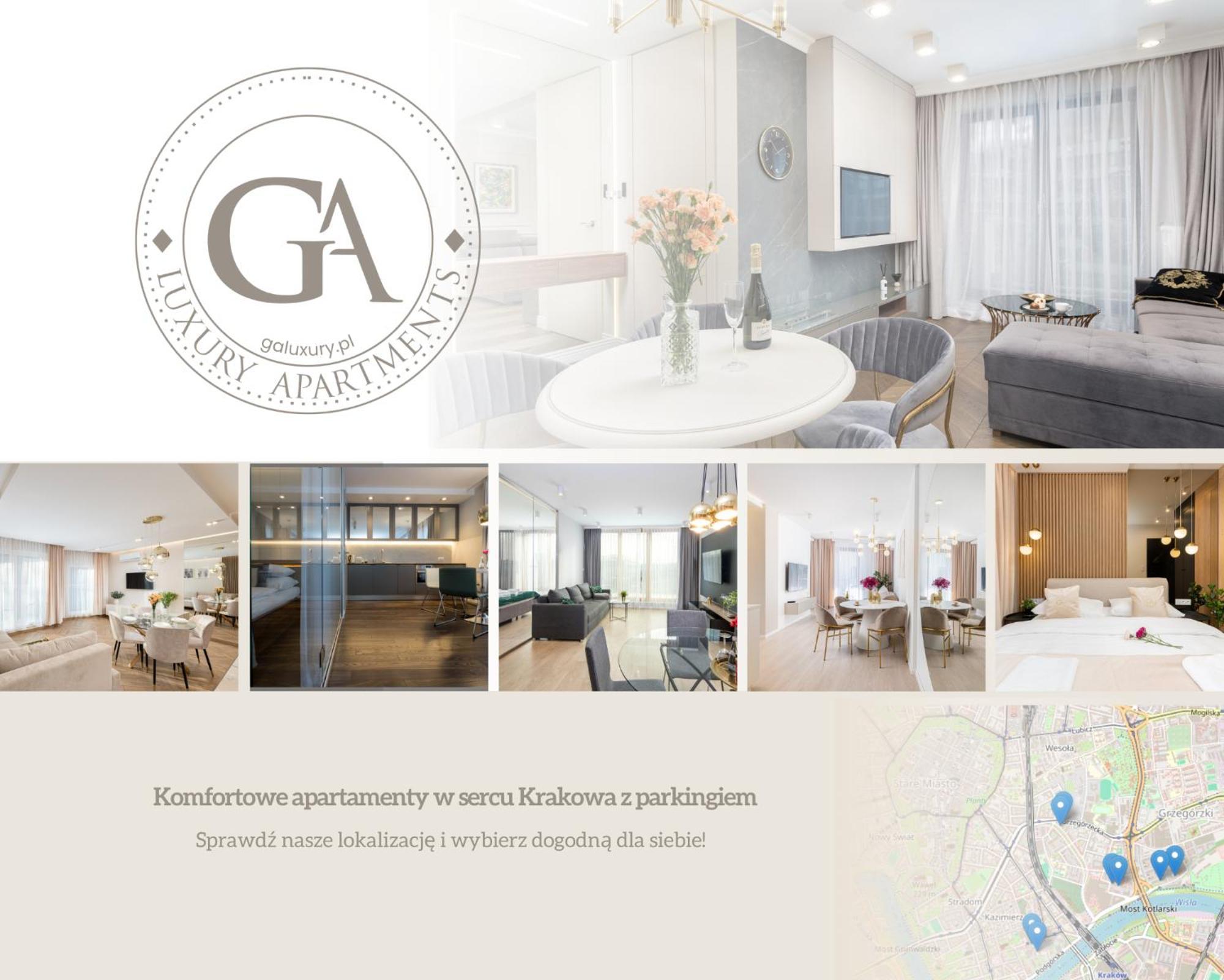 Ga Luxury Apartments W19 Krakow Ngoại thất bức ảnh